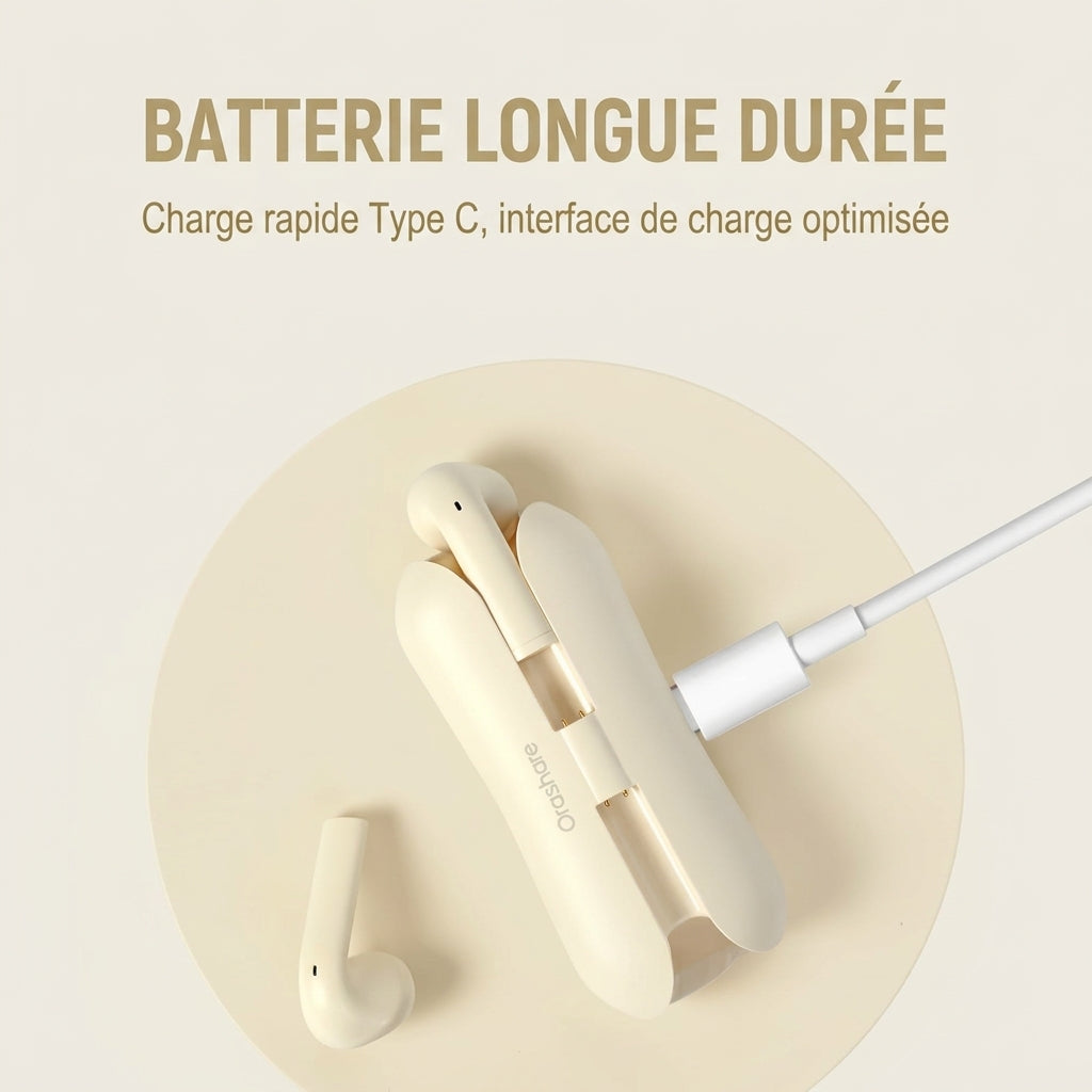 Boitier de charge ouvert avec cable Type-C branche